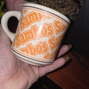 Vintage Sambo's Cafe Coffee Mug